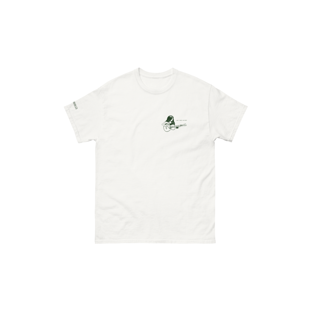 Muireann Bradley - I Kept These Old Blues - Small Logo T-Shirt in White